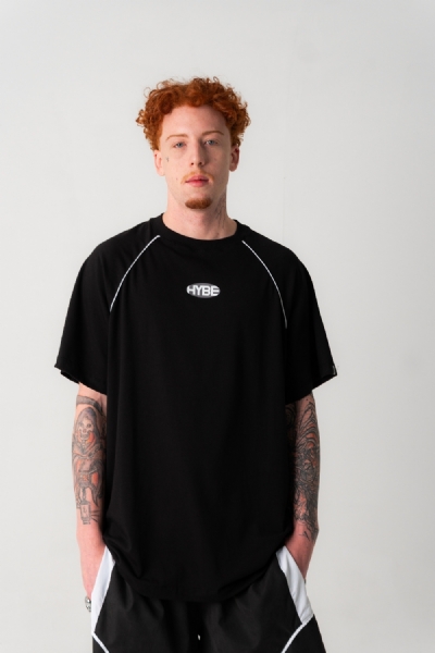 CAMISETA HYBE SNIP CLASSIC PRETA