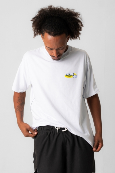 CAMISETA HYBE SNIP SPORT BRANCA