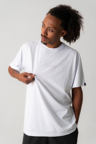 CAMISETA HYBE DONT GET LOST BRANCA